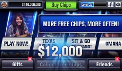 Voľné žetónyWorld Series of Poker (mobilné)