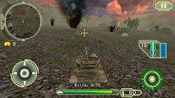 Pohľad zozaduCrazy Fighting Tank 3D-FPS (mobilné)