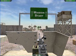 Začiatok misieBaghdad Central: Desert Gunner