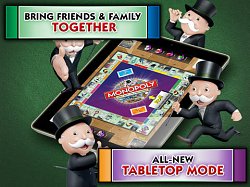 Hrajte s rodinou a priateľmiMONOPOLY Here & Now: The World Edition (mobilné)