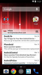 GmailNova Launcher (mobilné)