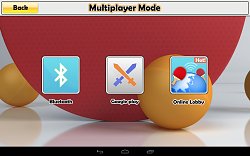 MultiplayerVirtual Table Tennis (mobilné)