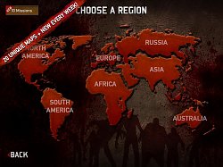 Výber mapySAS: Zombie Assault 3 (mobilné)