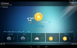 Počasie a predpoveďBeautiful Widgets Free (mobilné)