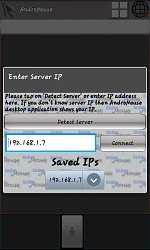 IP adresa serveraRemote Android Mouse (mobilné)