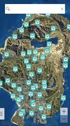 Vybrané cieleUnofficial Map For GTA 5 (mobilné)
