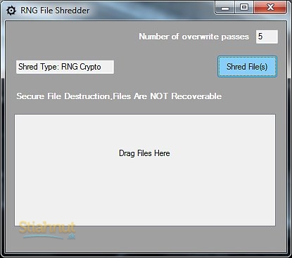 RNG File Shredder