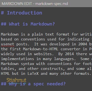 Markdown Edit