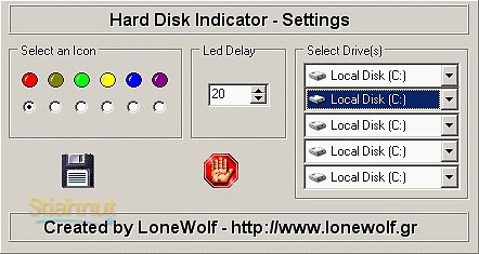 Hard Disk Indicator