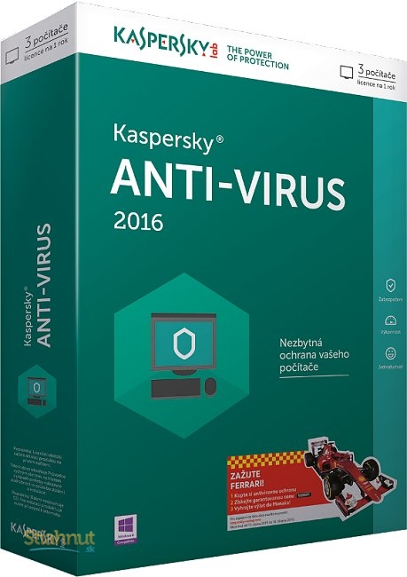 Kaspersky Anti-Virus 2016 CZ