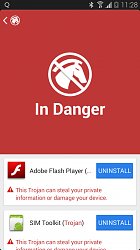 Nájdené hrozbyStubborn Trojan Killer (mobilné)
