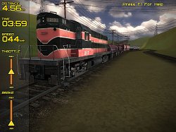 Prostredie hryFreight Train Simulator