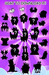 Koľko ich nájdete?Goat Evolution (mobilné)