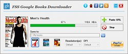 SťahovanieFSS Google Books Downloader