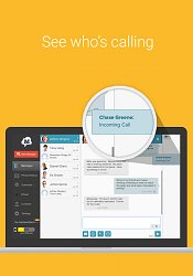 Zobrazenie volajúcehoMightyText: SMS Text Messaging (mobilné)