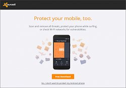 Mobilná ponukaavast! Free Antivirus 2016