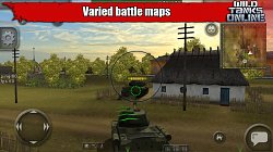 Rôzne typy mápWild Tanks Online (mobilné)
