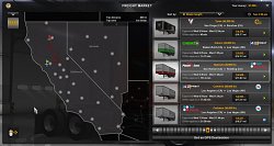 Mapa s úlohamiAmerican Truck Simulator