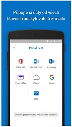 Pridanie kontaMicrosoft Outlook (mobilné)
