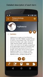 Popis dinosauraPaleontology SMART Guide (mobilné)