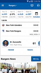 New York Rangers tématikaNHL (mobilné)