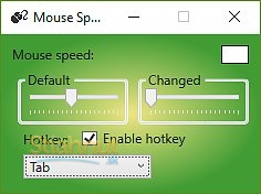 Mouse Speeder