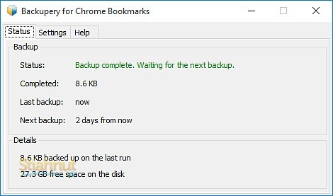 Backupery for Chrome Bookmarks
