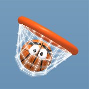 Ball Shot – Fling to Basket (mobilné)