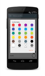 Farebné prispôsobenieTinycore (mobilné)