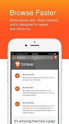 Rýchle prehliadanieBrave Browser (mobilné)
