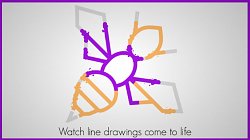 Línie v pohybeLines – Physics Drawing Puzzle (mobilné)