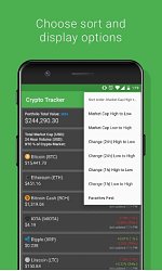 ZobrazenieCrypto Tracker (mobilné)