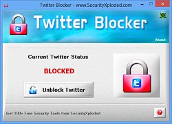 BlokovanieTwitter Blocker