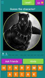 Black PantherMarvel Quiz 2018 (mobilné)