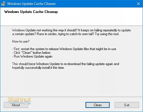 Windows Update Cache Cleaner