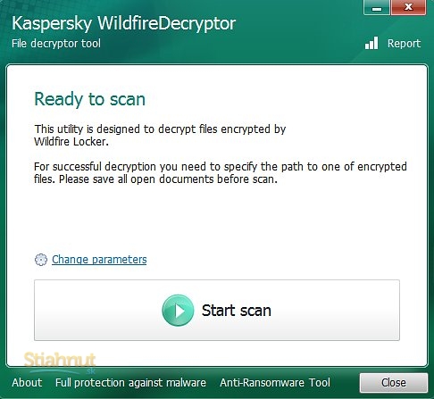 Kaspersky WildfireDecryptor