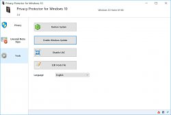NástrojePrivacy Protector for Windows 10