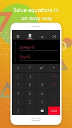 Riešenie rovnícMath Calculator (mobilné)