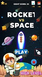 HrajteRocket Vs Space (mobilné)