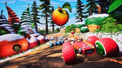 Jablko na cesteAll-Star Fruit Racing