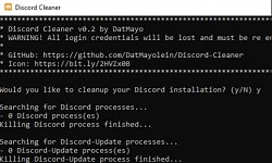 Discord Cleaner