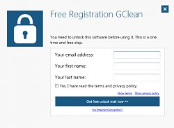 RegistráciaGClean