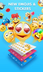 Nové emojiSmiley Emoji Keyboard 2018 (mobilné)