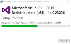 InštaláciaMicrosoft Visual C++ Redistributable 2005