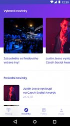 NovinkyCzech Social awards (mobilné)