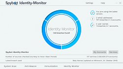 MonitoringSpybot Identity Monitor