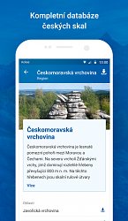 DatabázaSkály ČR (mobilné)