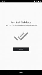 ZačiatokFast Pair Validator (mobilné)