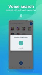 Hlasové vyhľadávanieMint Browser (mobilné)