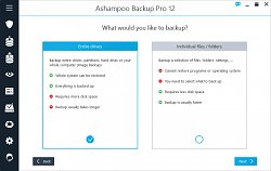 Nastavenie zálohyAshampoo Backup Pro 12